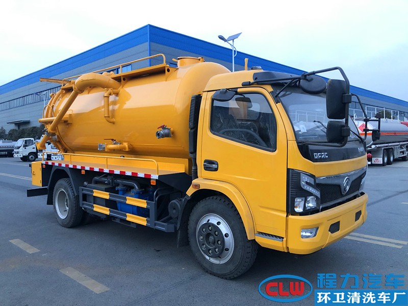 10.5方東風(fēng)福瑞卡清洗吸污車(國六)一體罐10.5