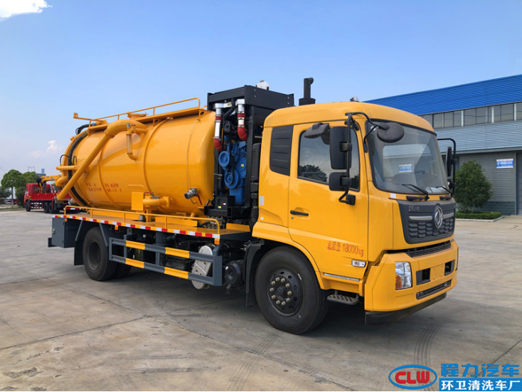 15方東風(fēng)天錦清洗吸污車(國六) 帶副發(fā)15