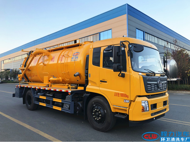 15方東風(fēng)天錦清洗吸污車(國六)品孚