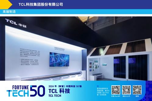 TCL科技入榜2024年《財富》中國科技50強，以自主創新引領科技發展